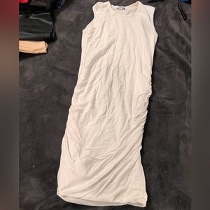 James Perse white tank dress. GUC.